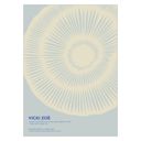 11.8 x 15.7 inches VICKI ZOÉ - The Uniqueness of you - Light Blue Cream  Poster  without frame