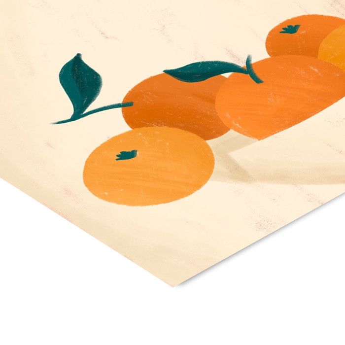 Bea Muller - The Woman With the Oranges  Poster  without frame