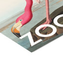  A.P. Atelier - The Zoo Collection — Pink Flamingo — Edt. 002  Poster  without frame