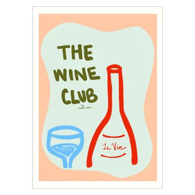 Engberg Studio - Wine Please  Poster  without frame