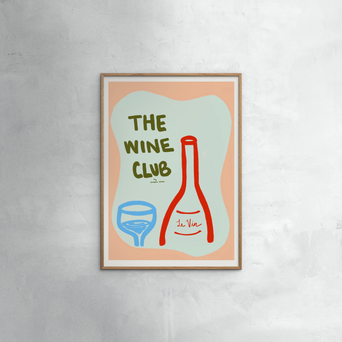 Engberg Studio - Wine Please  Poster  without frame