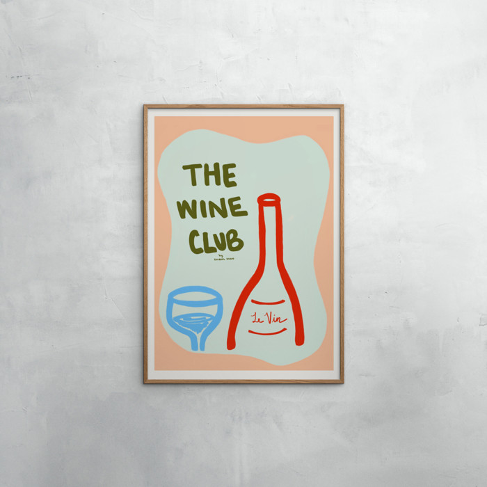 Engberg Studio - Wine Please  Poster  without frame