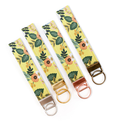 Fabric Keychains/Wristlet