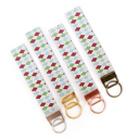  Fabric Keychain/Wristlet - Argyle