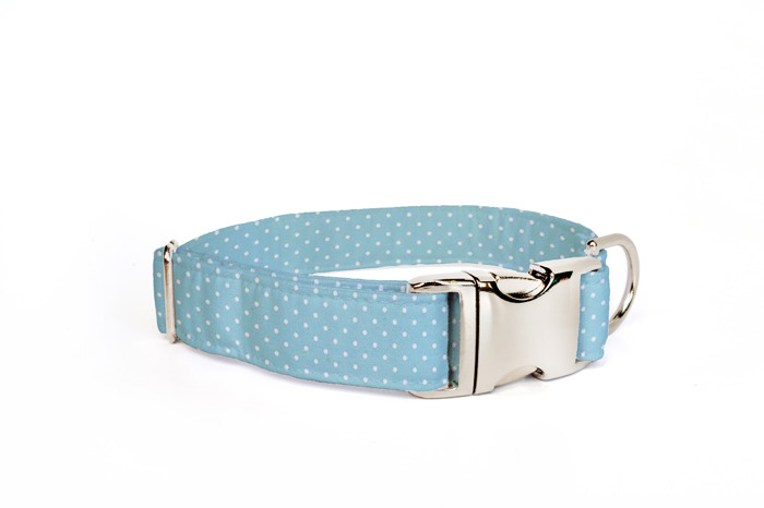 Adjustable Dog Collar - Polka Dots - FREE SHIPPING