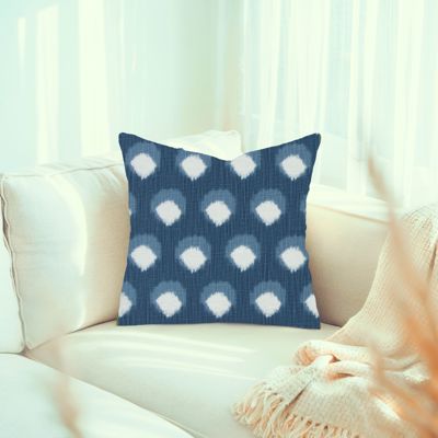 Casa Bermuda Blue Green Pillow Cover: 18" x 18"