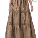 Large Mocha LiLi Maxi skirt