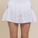 Small White Lisa Sport Shorts