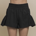 Small Black Lisa Sport Shorts