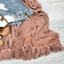 One Size Fits Most Roseclay Tulum Boho Kimono Cardigan