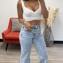 Size 30 Light Wash Mia straight Leg Jeans