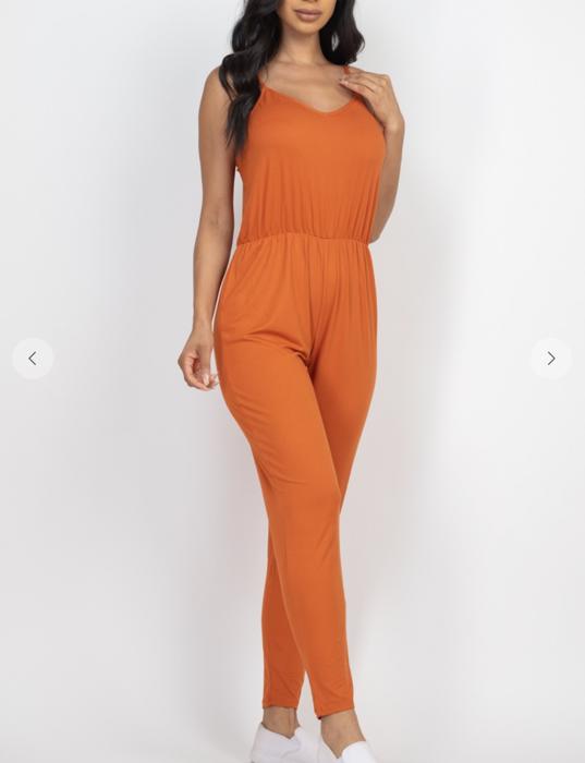 Barbara Sleeveless Jumpsuit
