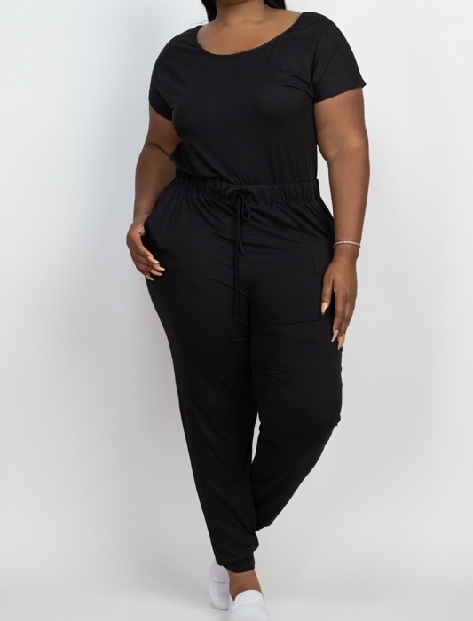 Brooke Short Sleeve Jumpsuit