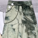 Medium Olive Luna Tie Dye Maxi Skirt