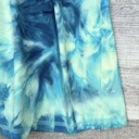 Medium Teal Luna Tie Dye Maxi Skirt