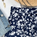 Small Navy Amanda Floral shorts