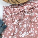 Large Mauve Amanda Floral shorts