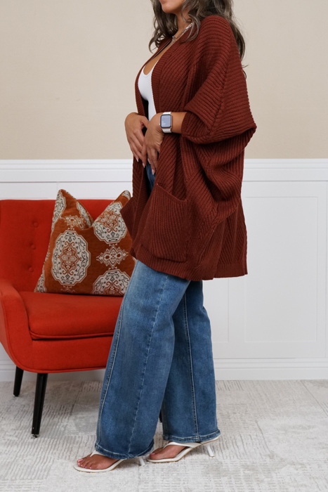 Catalina Ribbed Knit Cardigan