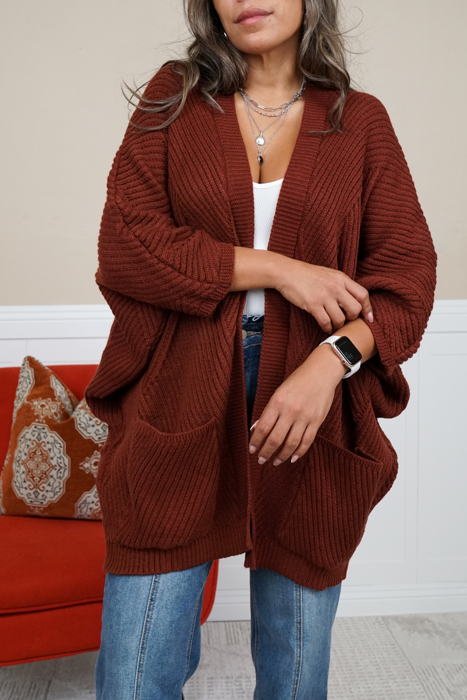 Catalina Ribbed Knit Cardigan