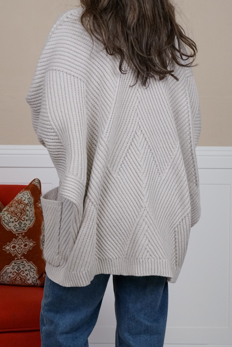 Catalina Ribbed Knit Cardigan
