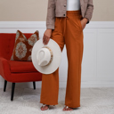 Medium Camel Amanda Comfy On-the-Go Pants