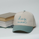 Sage Dog Mom A-Frame Trucker Snapback Two-Tone Hat