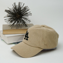 Khaki Los Angeles Adjustable Strap Baseball Cap