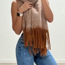Brown Cloudy Soft Jumbo Scarf