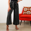 Large Loli Cropped Pants | Black