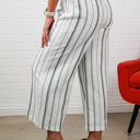 Large Loli Cropped Pants | White