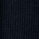 One Size Fits Most Black Ribbed Onesie Romper