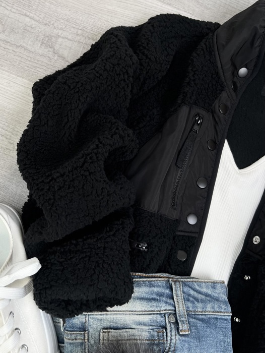 Melissa Bolero Sherpa Jacket