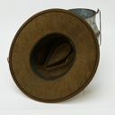 Olive Stevie Buckle Strap Fedora Hat