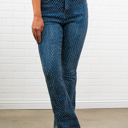 Medium Blue Bella Rhinestone Flair bottom Jeans