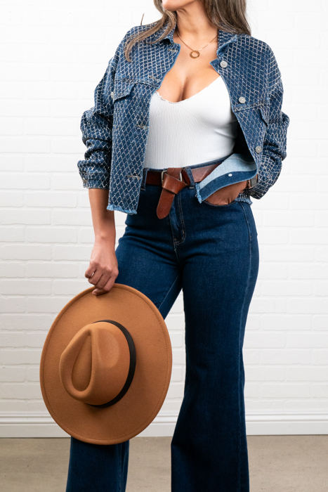 Joy Rhinestone Jacket