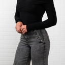 Medium Lauren Long Sleeve Off-Shoulder Top