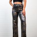 Medium Blue Kristina Leopard Print Jeans