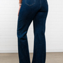 Small Blue Adaline Rhinestone Straight Jeans