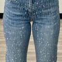 Medium Blue Anna Straight Leg Light Wash