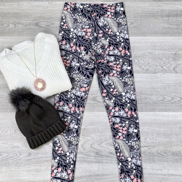 Spring Summer Floral leggings