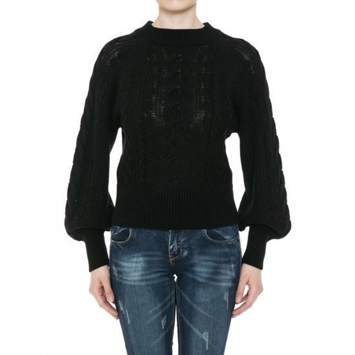 Daniela Crewneck Knit Sweater