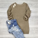 Mocha  Small Raven Sweater 