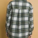 Large Hunter Sherpa Plaid Button Up Jacket