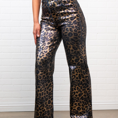 Kristina Leopard Print Jeans