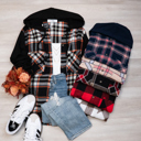  Button Up Oversized Hooded Flannel Bundle