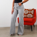  Kristen High-Waist Flare Bottom Jeans