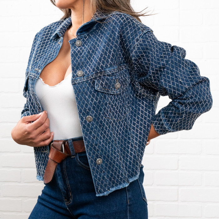 Joy Rhinestone Jacket