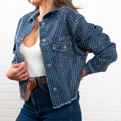 Joy Rhinestone Jacket