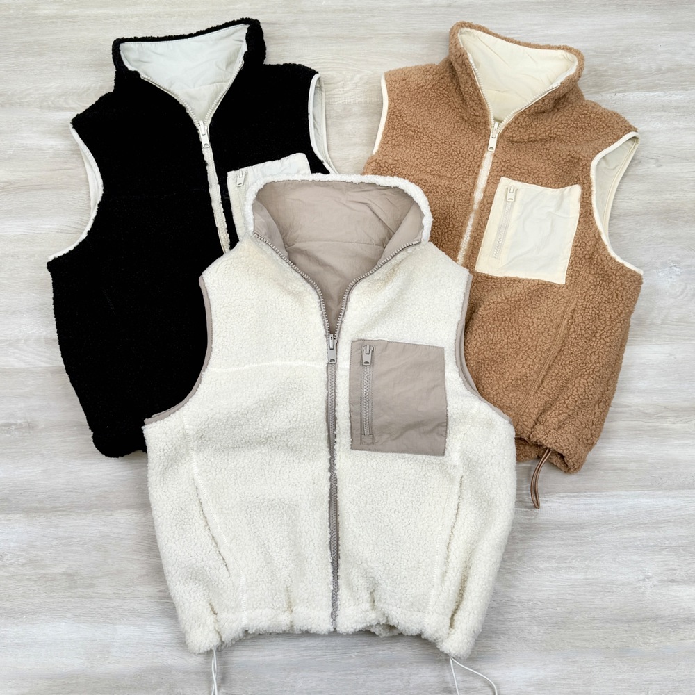 Reversible Fleece Vest