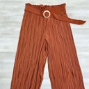 S-M Rust Elena Buckle Pant